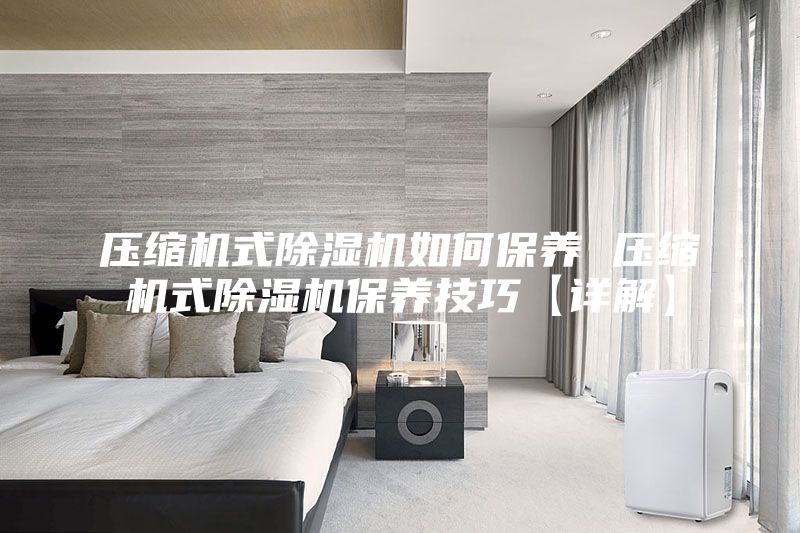 壓縮機式除濕機如何保養(yǎng) 壓縮機式除濕機保養(yǎng)技巧【詳解】