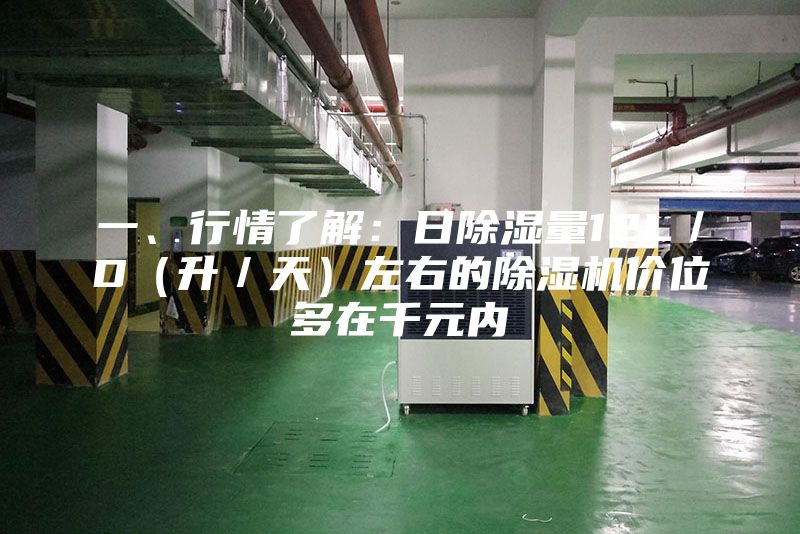 一、行情了解:日除濕量12L/D(升/天)左右的除濕機(jī)價位多在千元內(nèi)