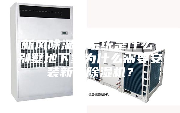 新風(fēng)除濕機系統(tǒng)是什么,別墅地下室為什么需要安裝新風(fēng)除濕機?