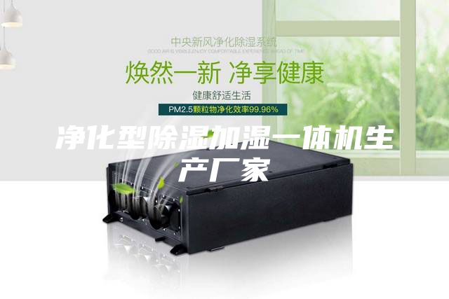 凈化型除濕加濕一體機(jī)生產(chǎn)廠家
