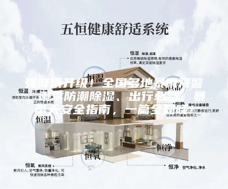 強降雨升級！全國多地暴雨預警，雨季防潮除濕、出行必備、暴雨天安全指南，一篇全知曉！