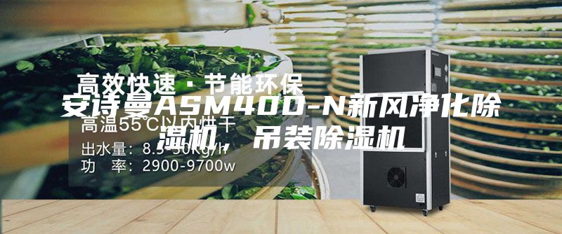 安詩曼ASM40D-N新風凈化除濕機,吊裝除濕機