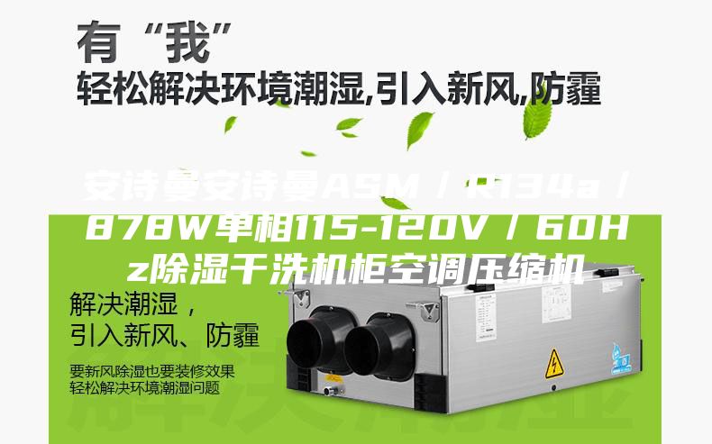 安詩曼安詩曼ASM／R134a／878W單相115-120V／60Hz除濕干洗機柜空調壓縮機
