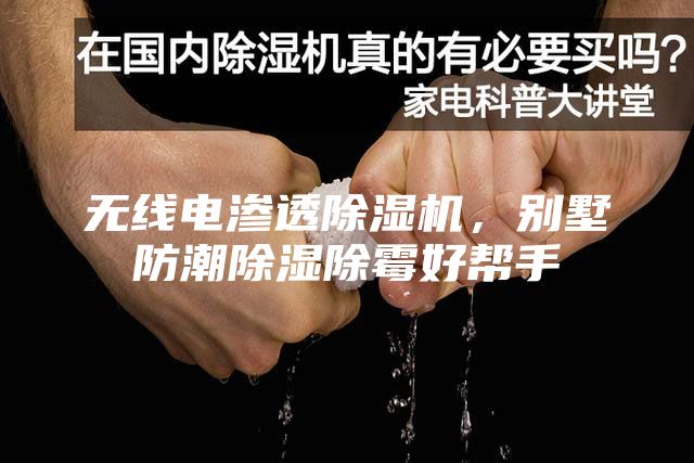 無線電滲透除濕機，別墅防潮除濕除霉好幫手