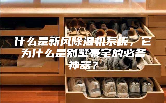 什么是新風(fēng)除濕機(jī)系統(tǒng),它為什么是別墅豪宅的必備神器?