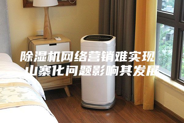 除濕機(jī)網(wǎng)絡(luò)營(yíng)銷難實(shí)現(xiàn) 山寨化問題影響其發(fā)展