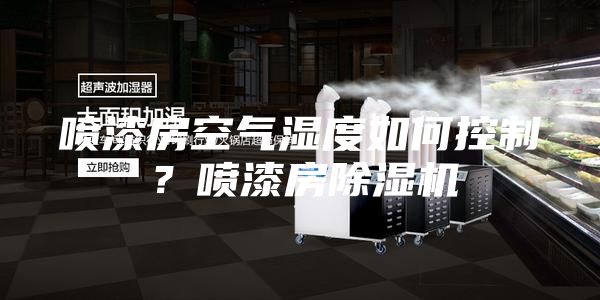 噴漆房空氣濕度如何控制？噴漆房除濕機(jī)