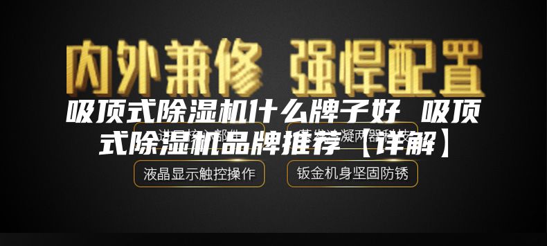 吸頂式除濕機什么牌子好 吸頂式除濕機品牌推薦【詳解】