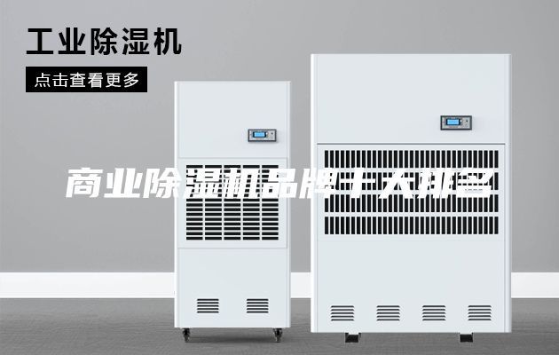 商業除濕機品牌十大排名