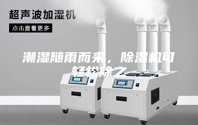 潮濕隨雨而來，除濕機可輕松除之