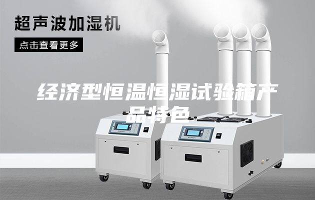 經濟型恒溫恒濕試驗箱產品特色
